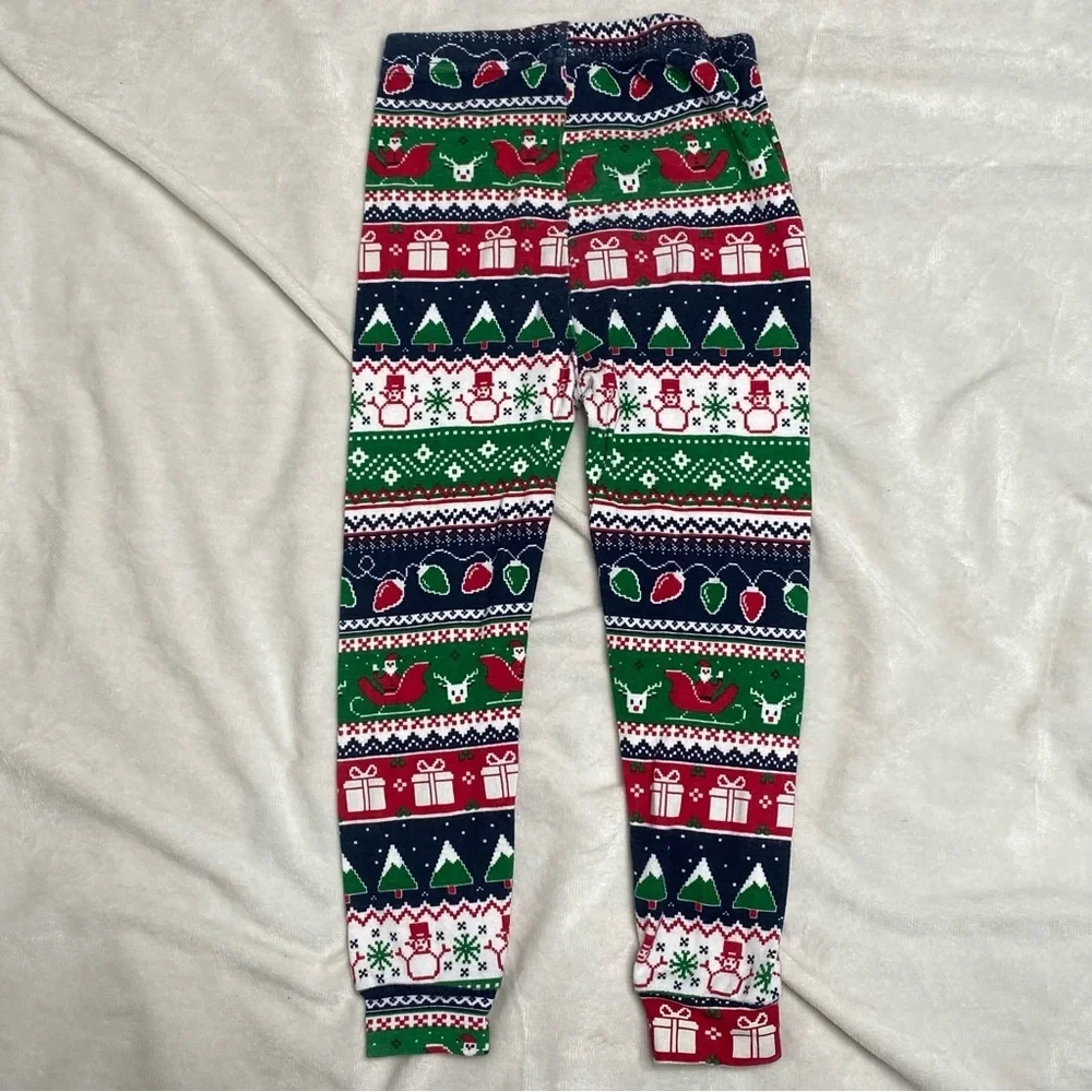 The Children’s Place Glow in the Dark Holiday Fair Isle Pajamas